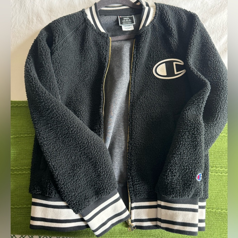 Champion zip up sweatshirt